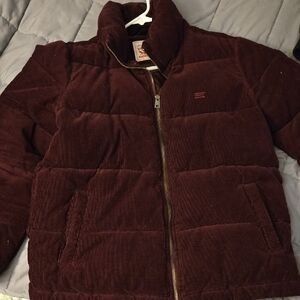 Levi's Dark Red Corduroy Jacket